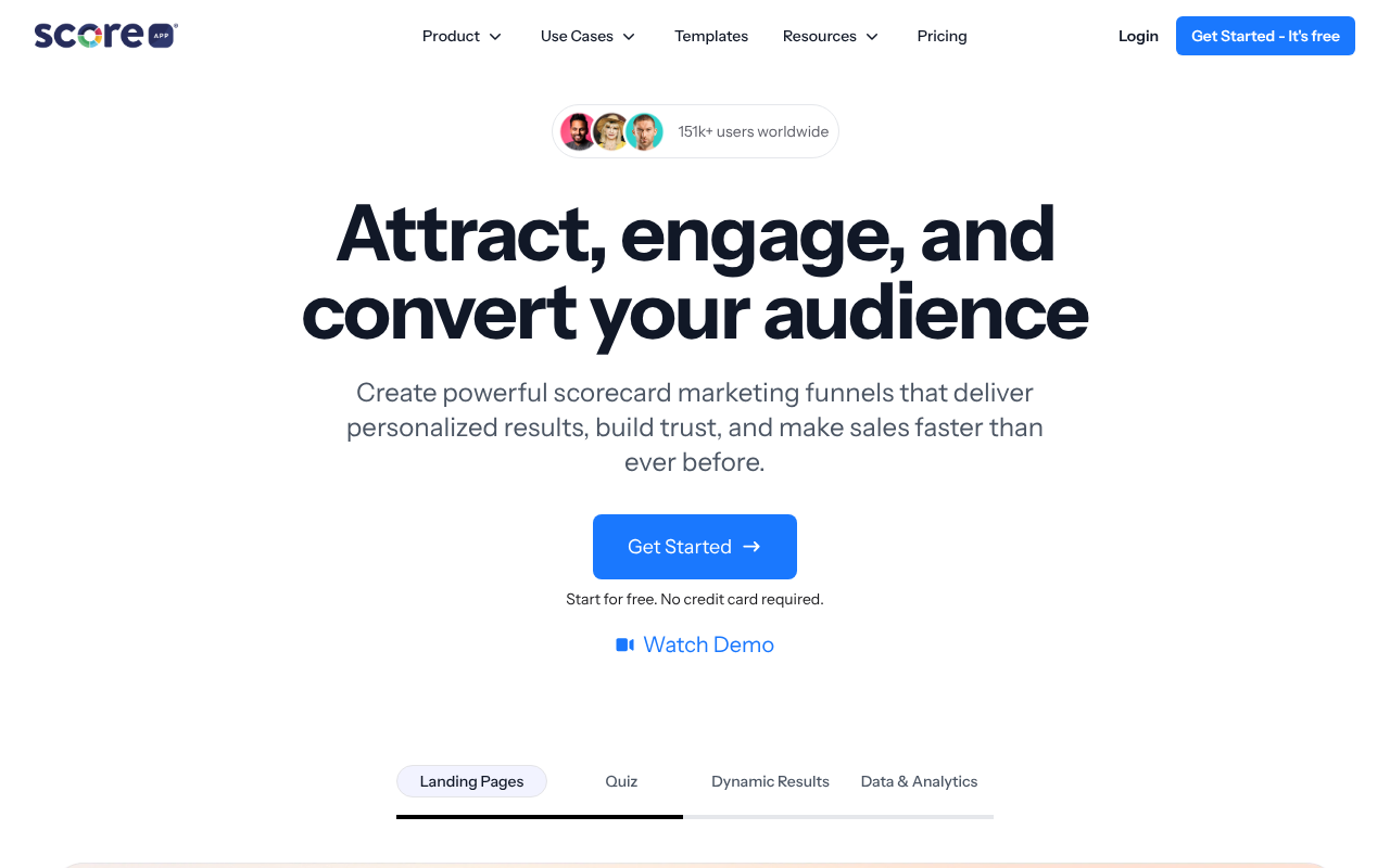 ScoreApp screenshot 1