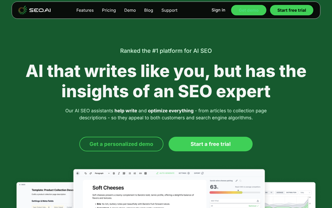 SEO.ai screenshot 1