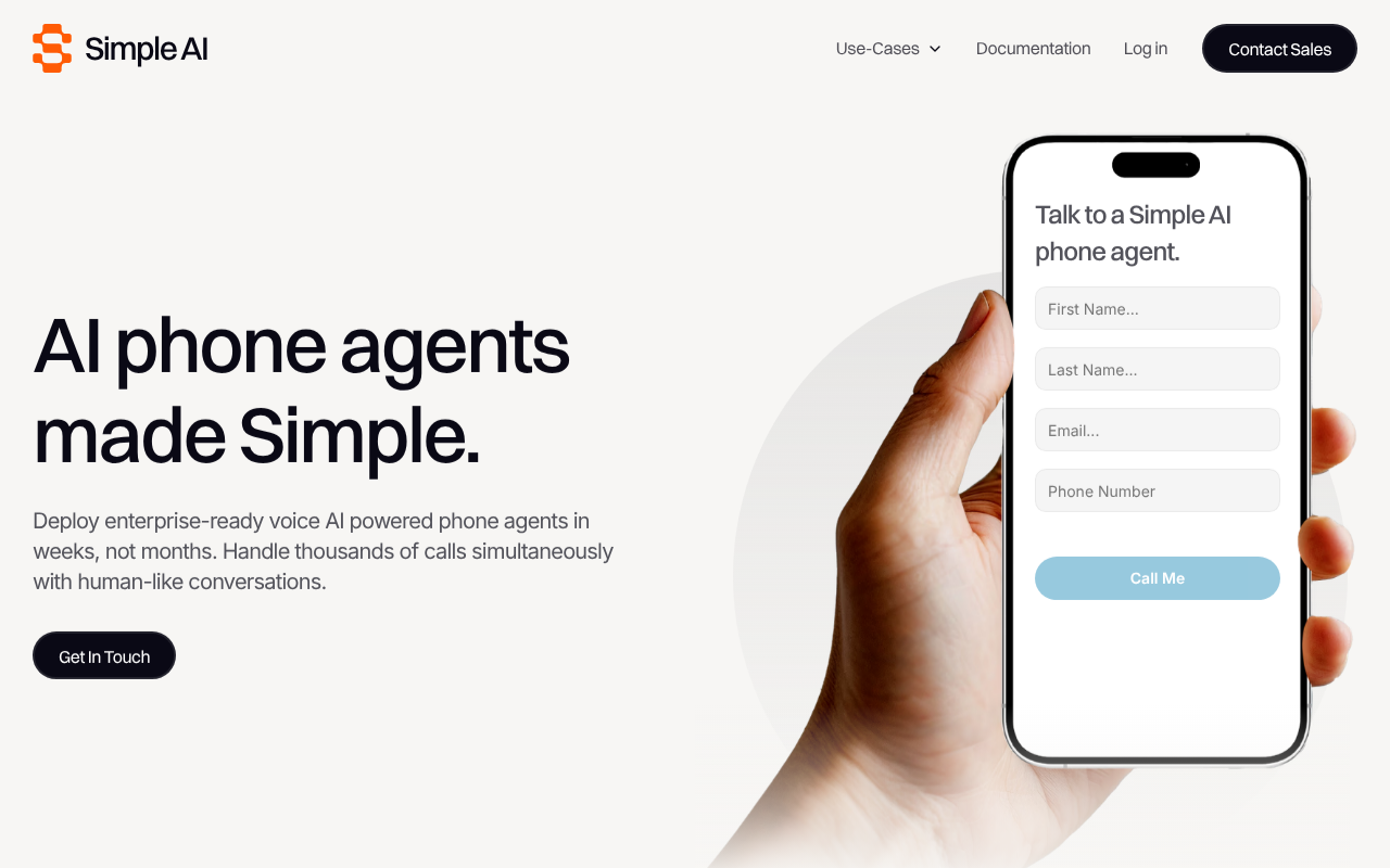 Simple.ai screenshot 1