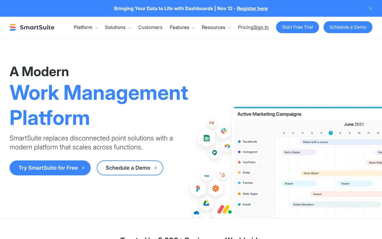 SmartSuite screenshot 1