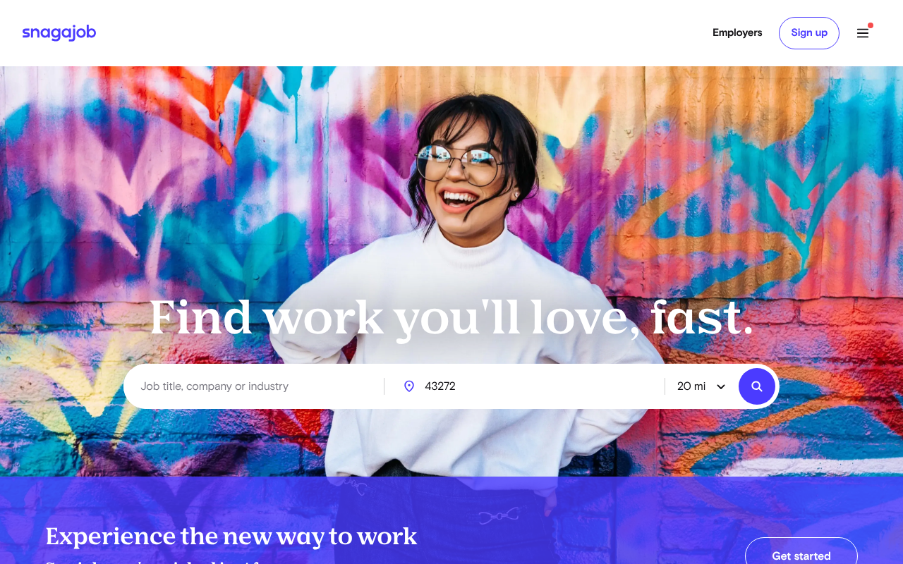 Snagajob screenshot 1