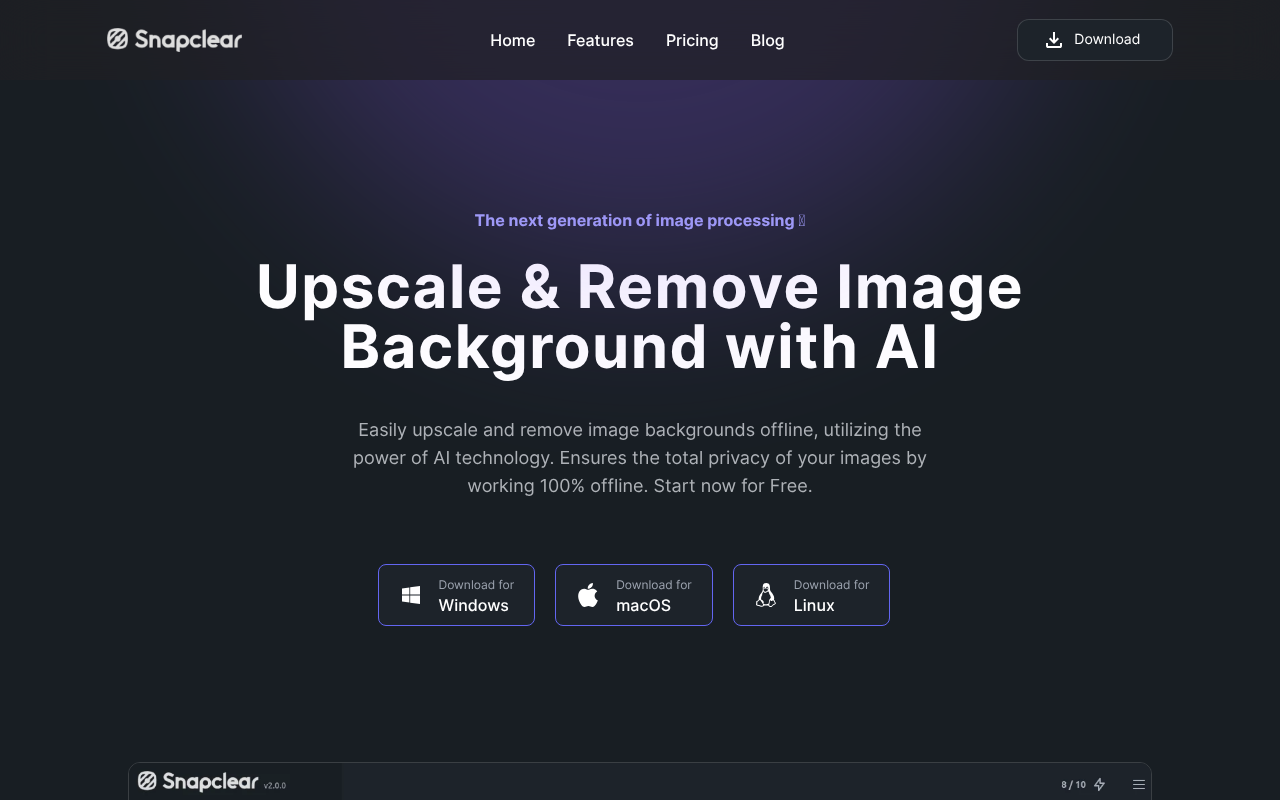 Snapclear screenshot 1