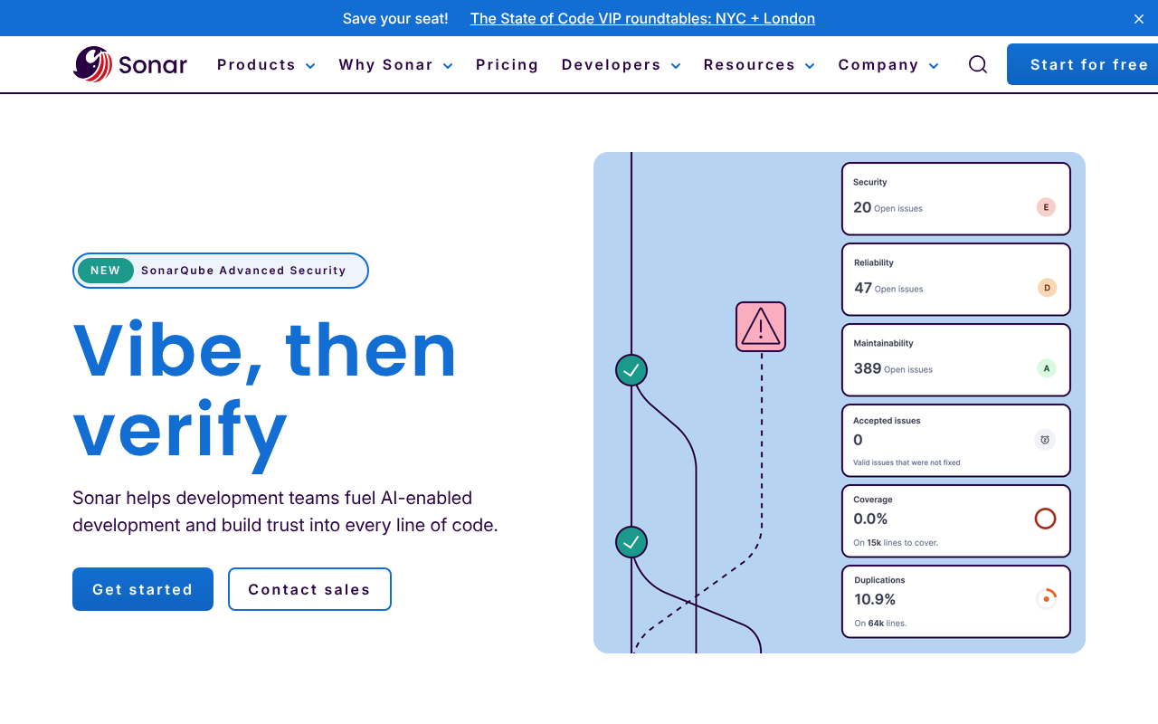 SonarSource screenshot 1
