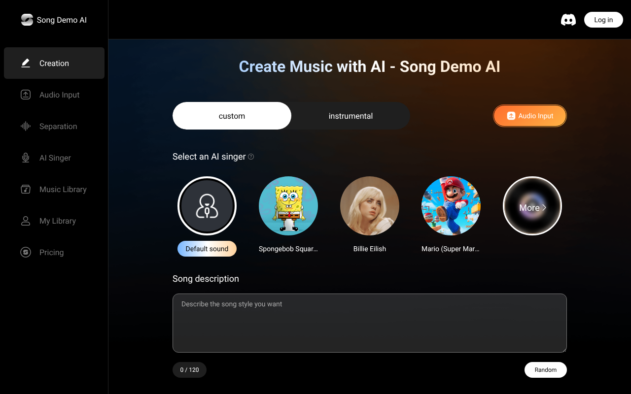 SongDemo.ai screenshot 1