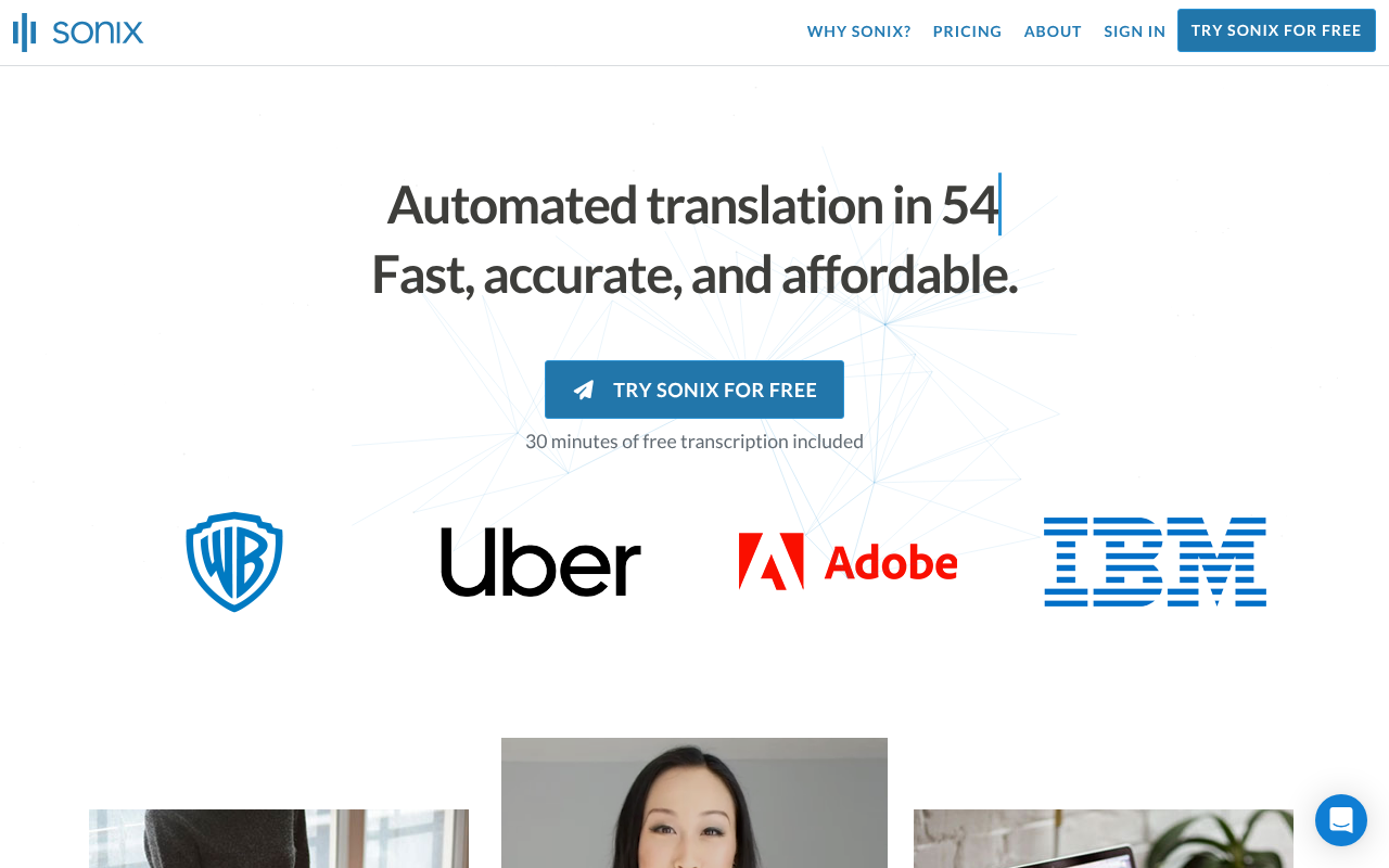 Sonix.ai screenshot 1