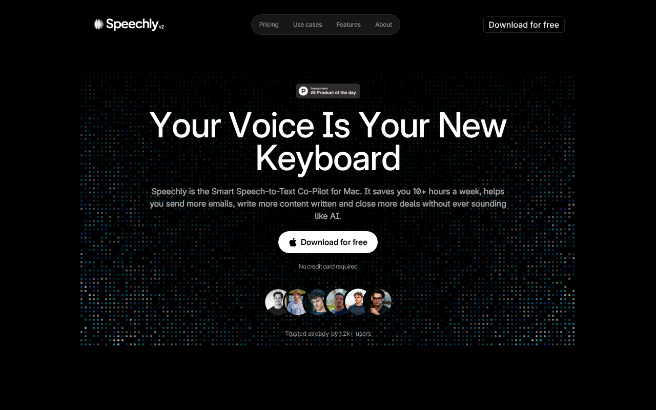 Speechly screenshot 1