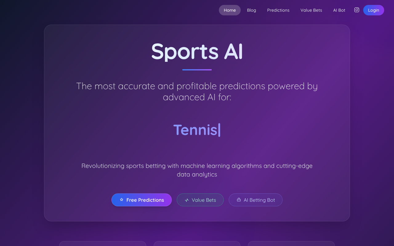 Sports AI screenshot 1