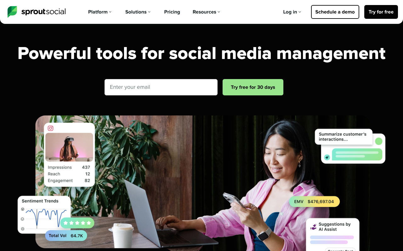 Sprout Social screenshot 1