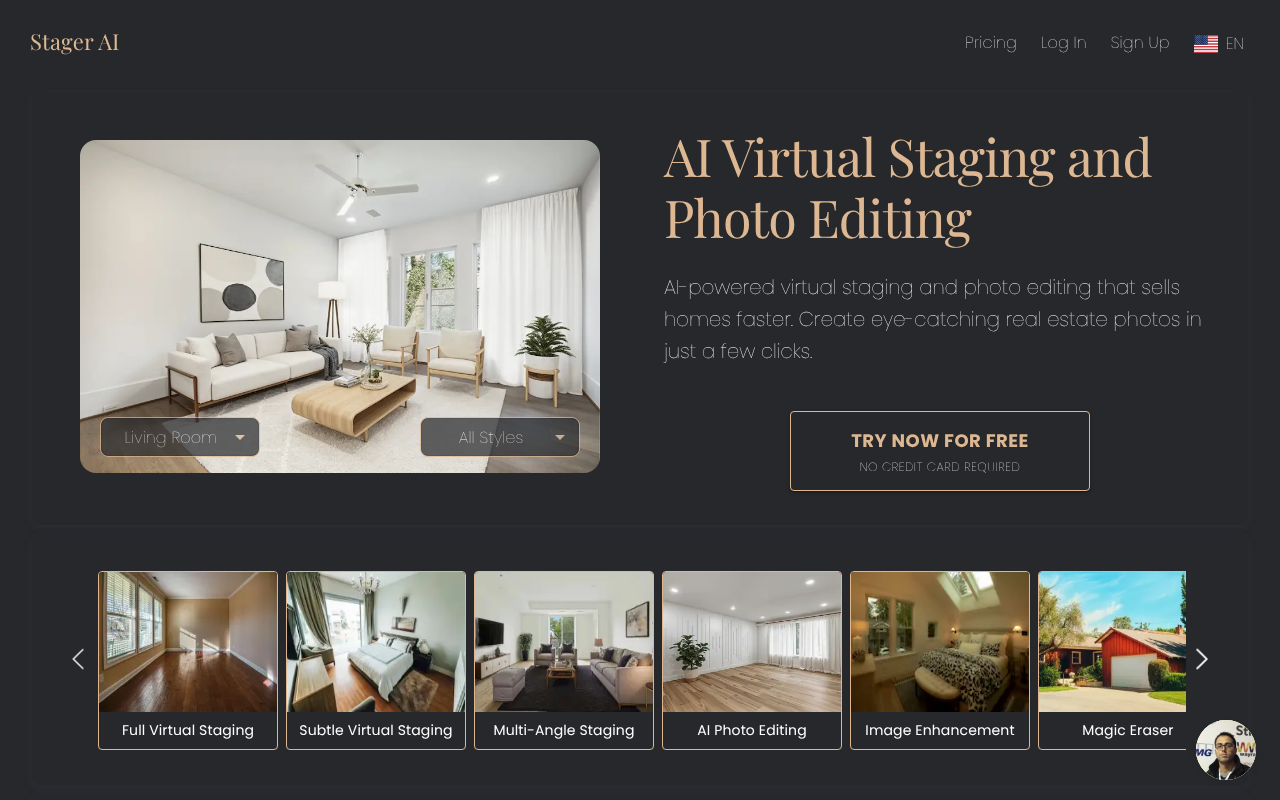 Stager AI screenshot 1