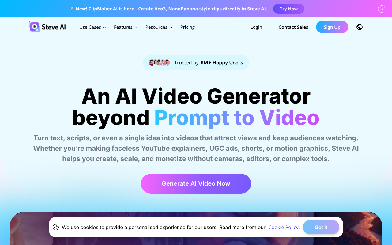 Steve.AI screenshot 1