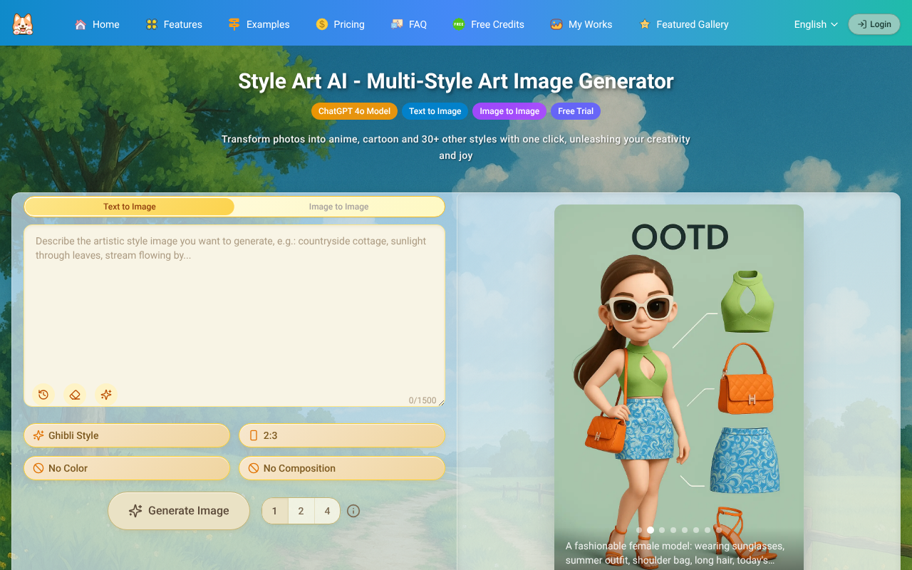 StyleArt.ai screenshot 1