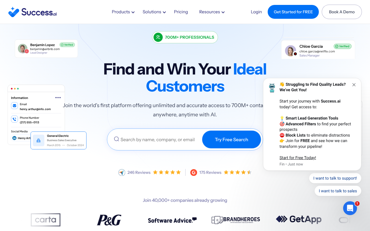 Success.AI screenshot 1