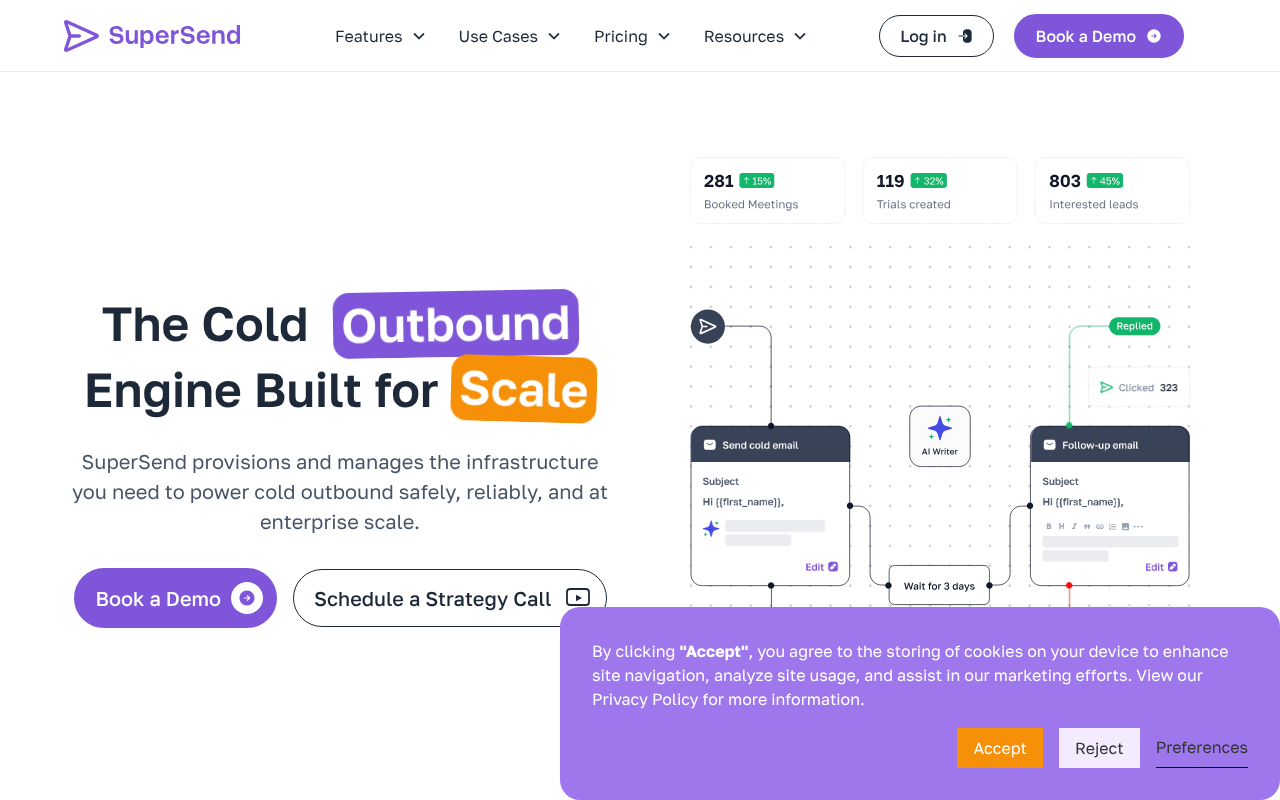 SuperSend screenshot 1