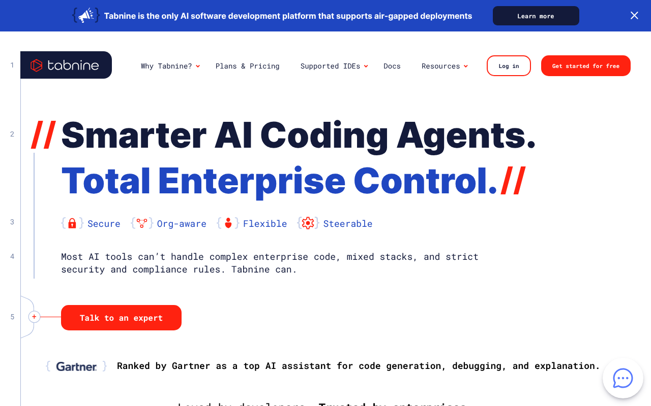 Tabnine screenshot 1