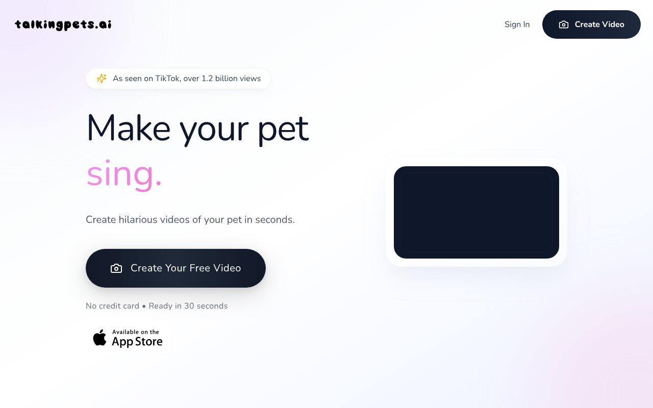 TalkingPets.ai screenshot 1