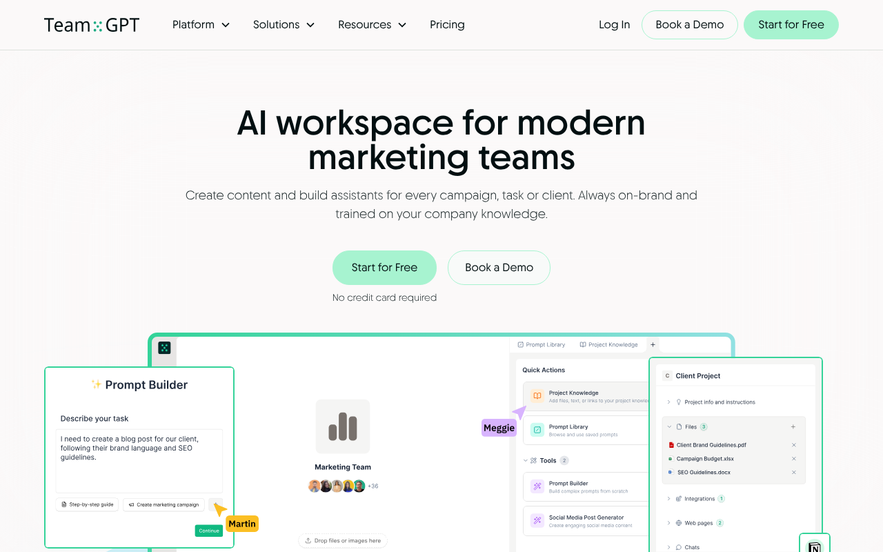 Team-GPT screenshot 1