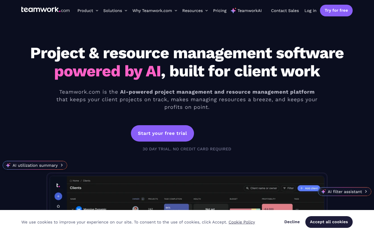 Teamwork screenshot 1