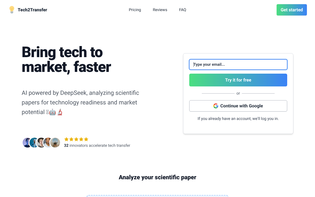Tech2Transfer screenshot 1