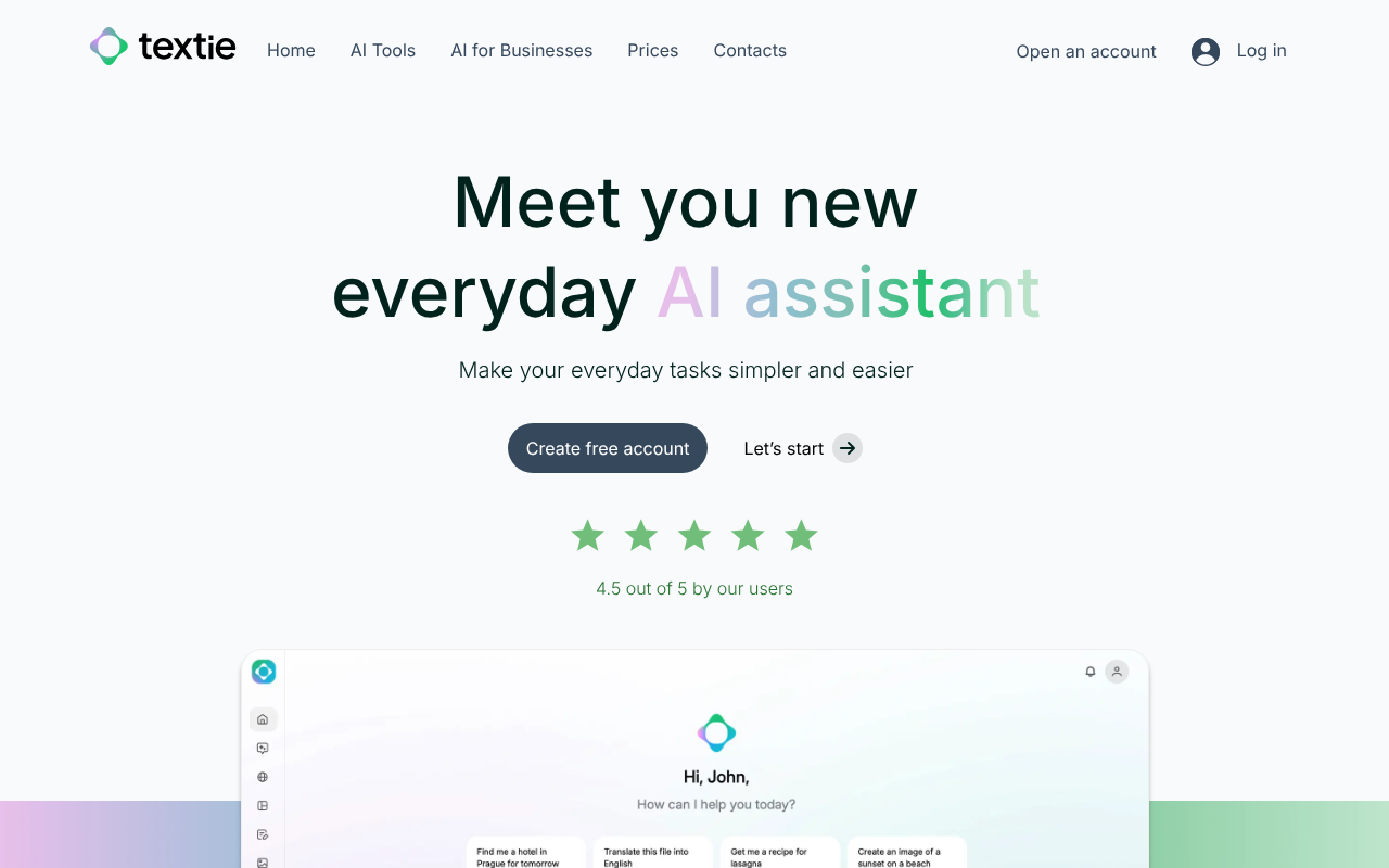 Textie.ai screenshot 1