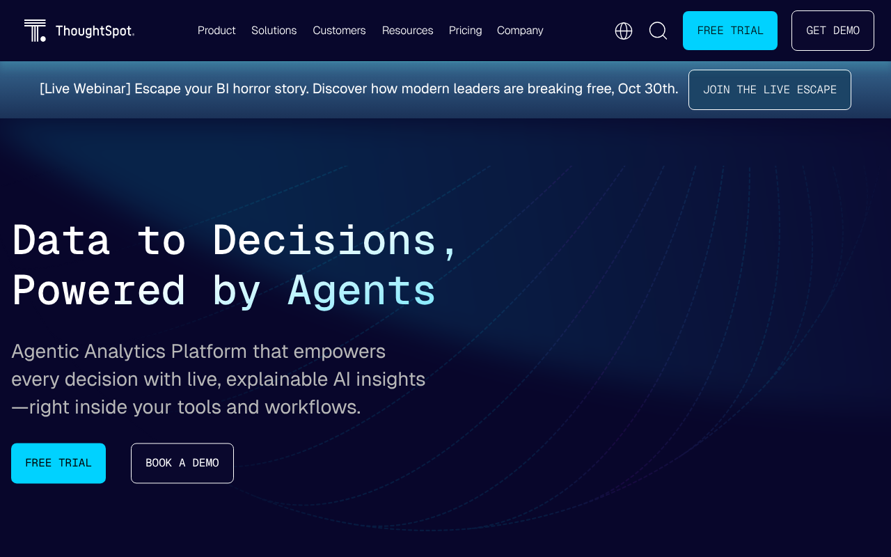 ThoughtSpot screenshot 1
