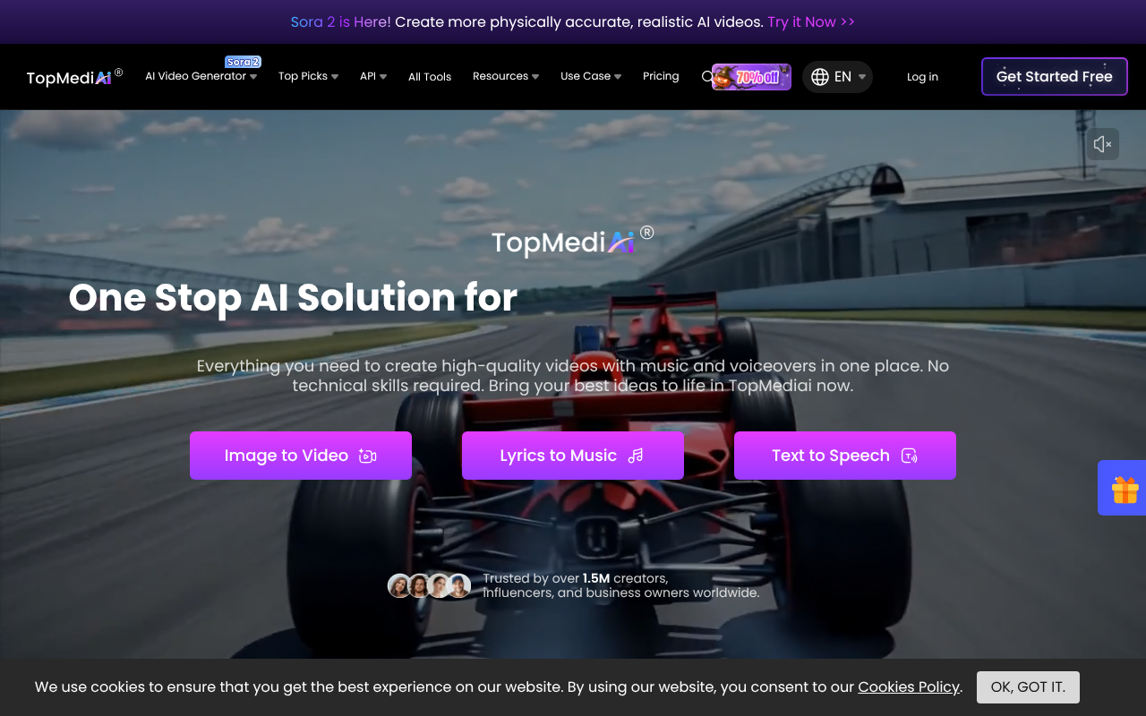 TopMediai screenshot 1