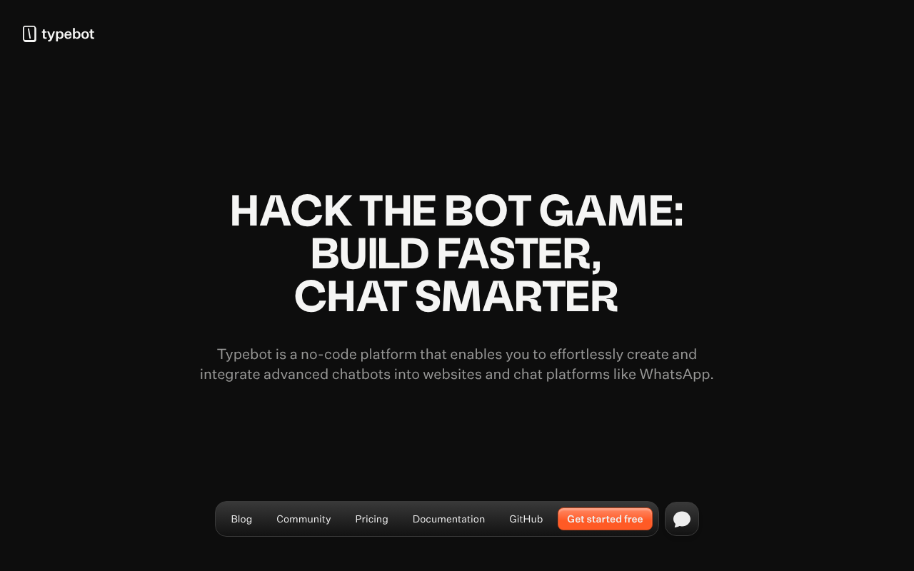 Typebot screenshot 1