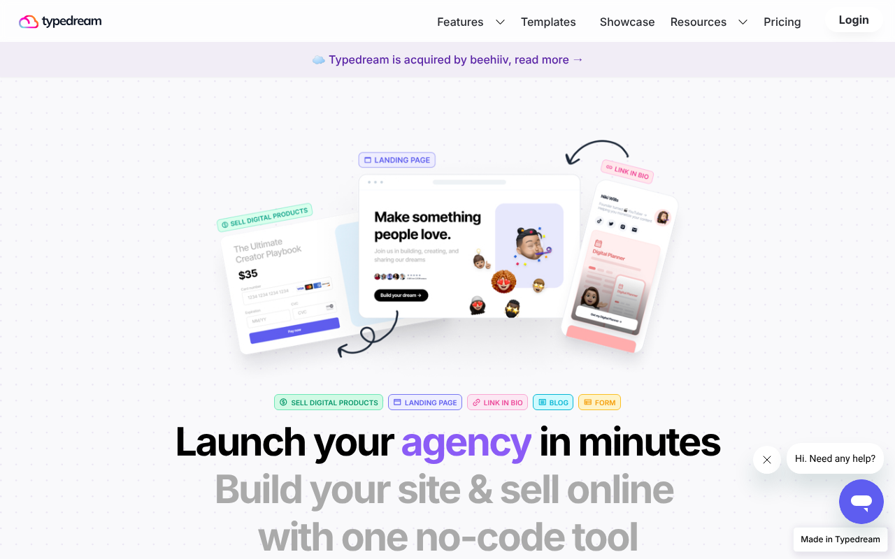 Typedream screenshot 1