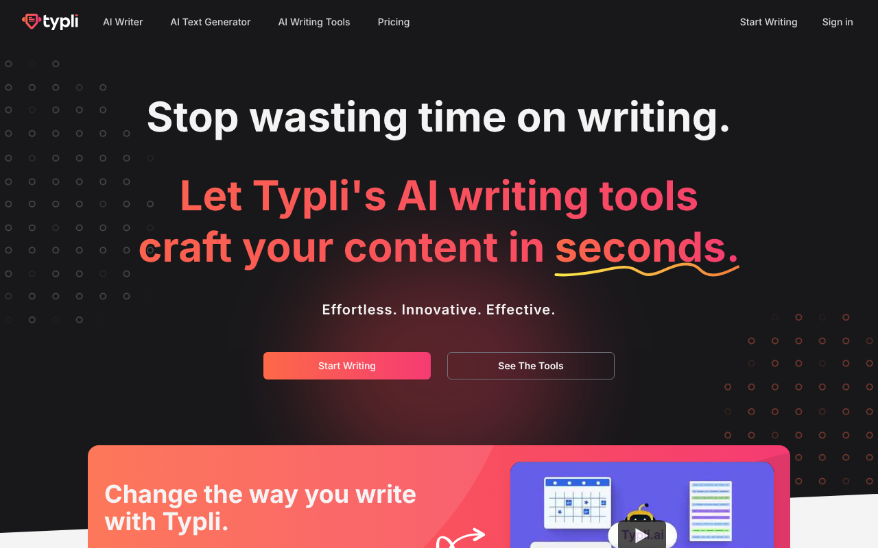 Typli.ai screenshot 1