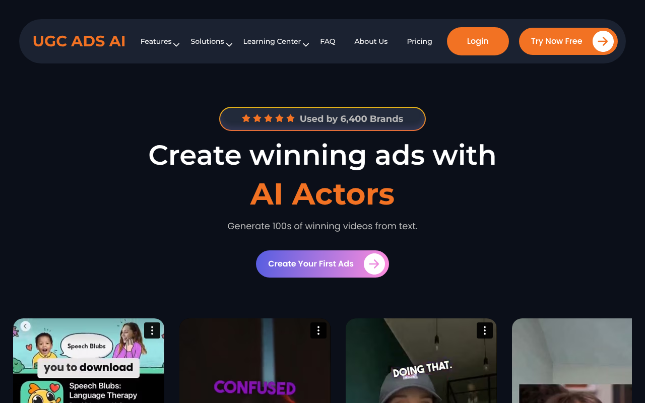 UGC Ads AI screenshot 1