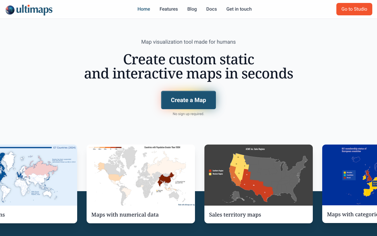 Ultimaps screenshot 1