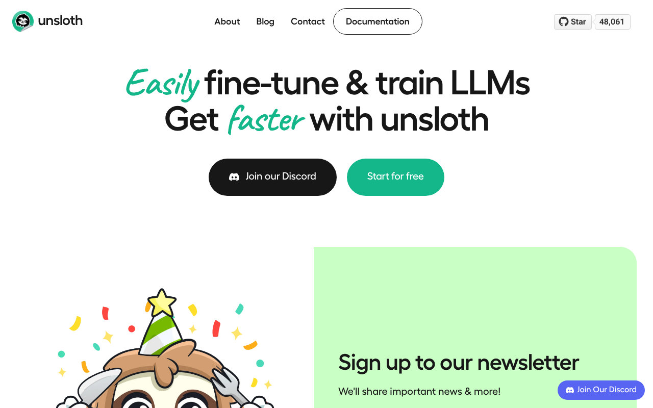 Unsloth AI screenshot 1