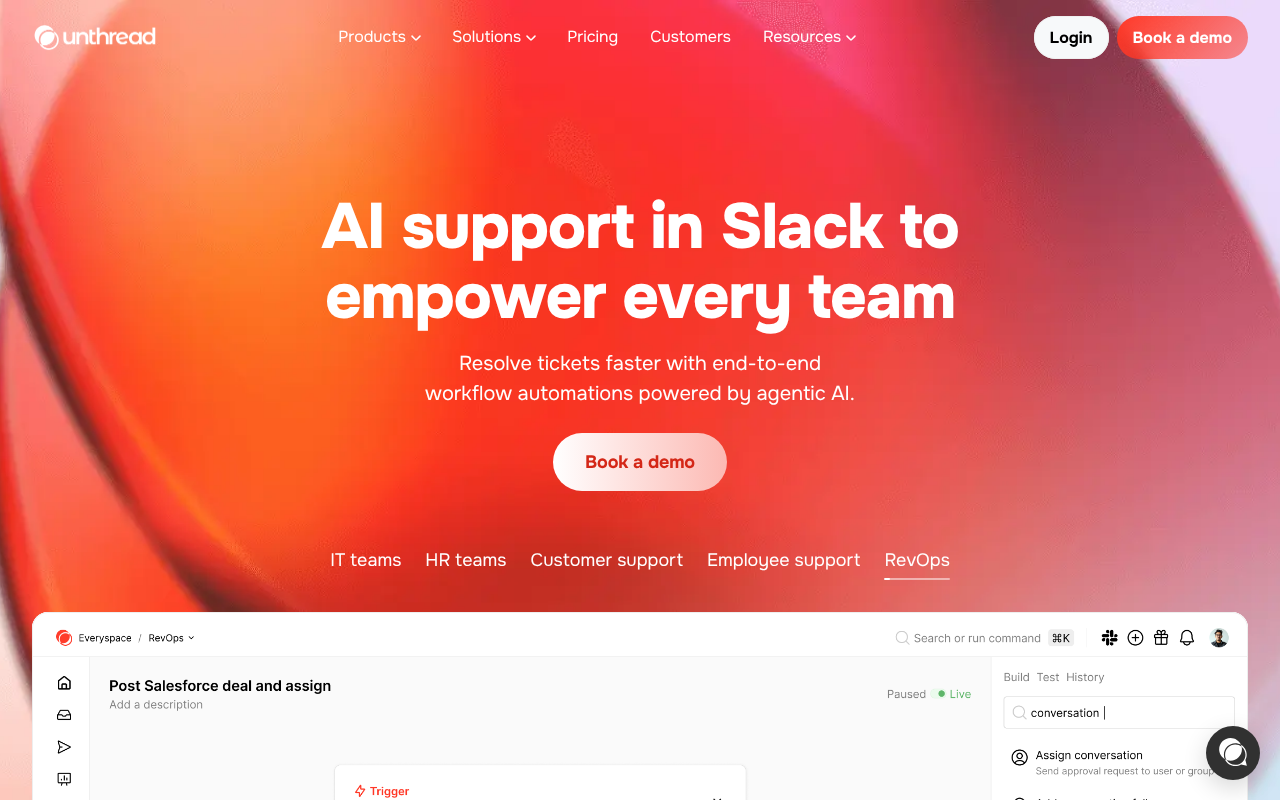 Unthread screenshot 1