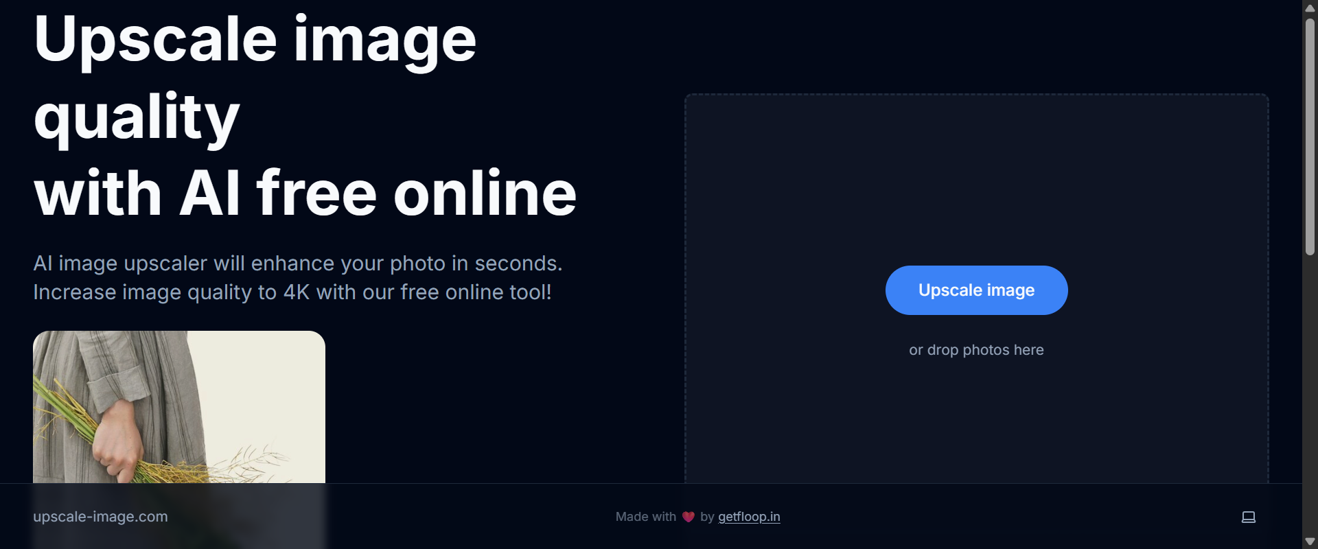 Upscale.Media screenshot 1