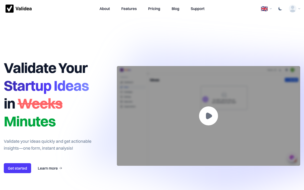 Validea screenshot 1