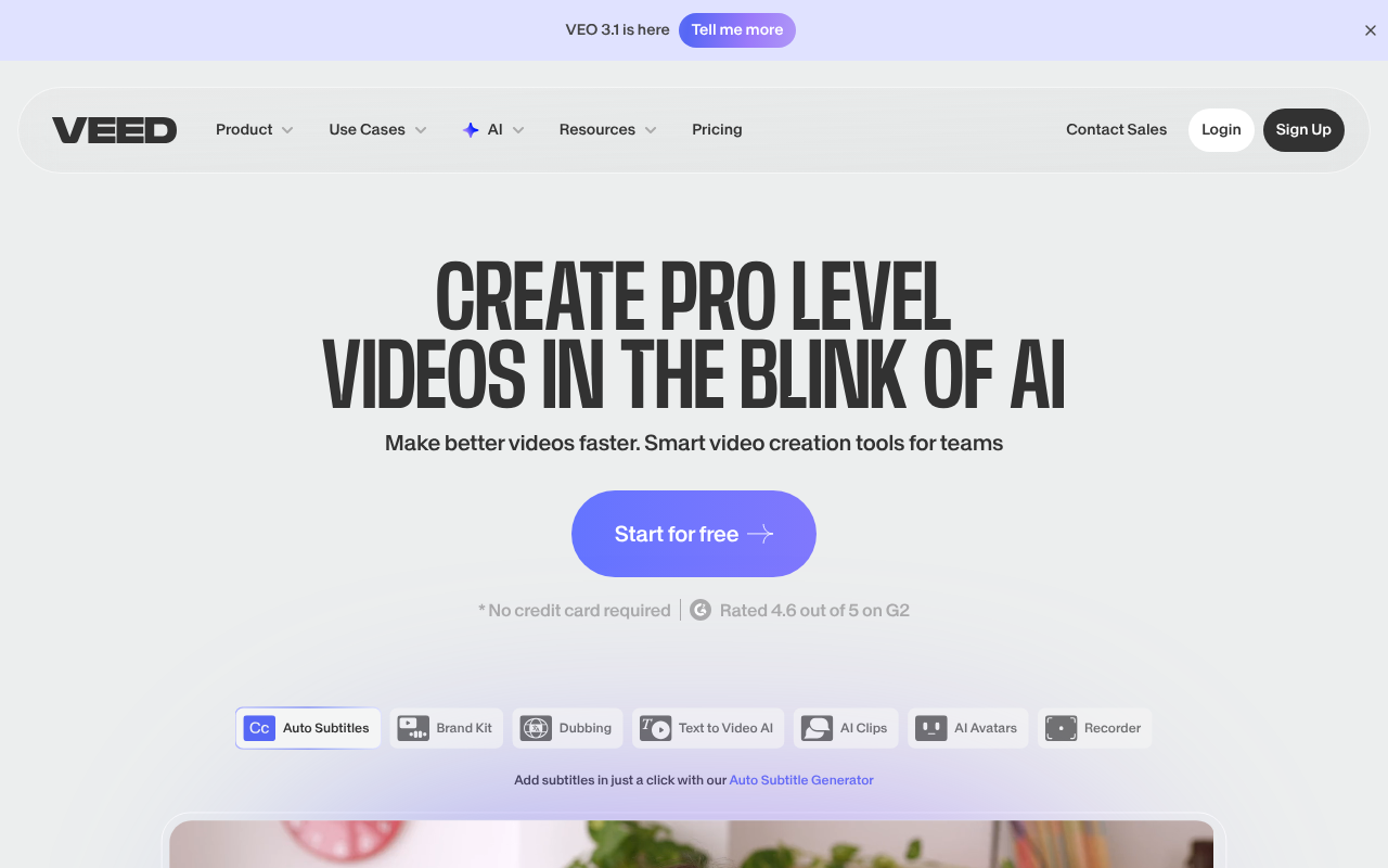 Veed.io screenshot 1