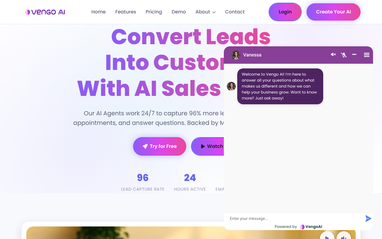 Vengo AI screenshot 1