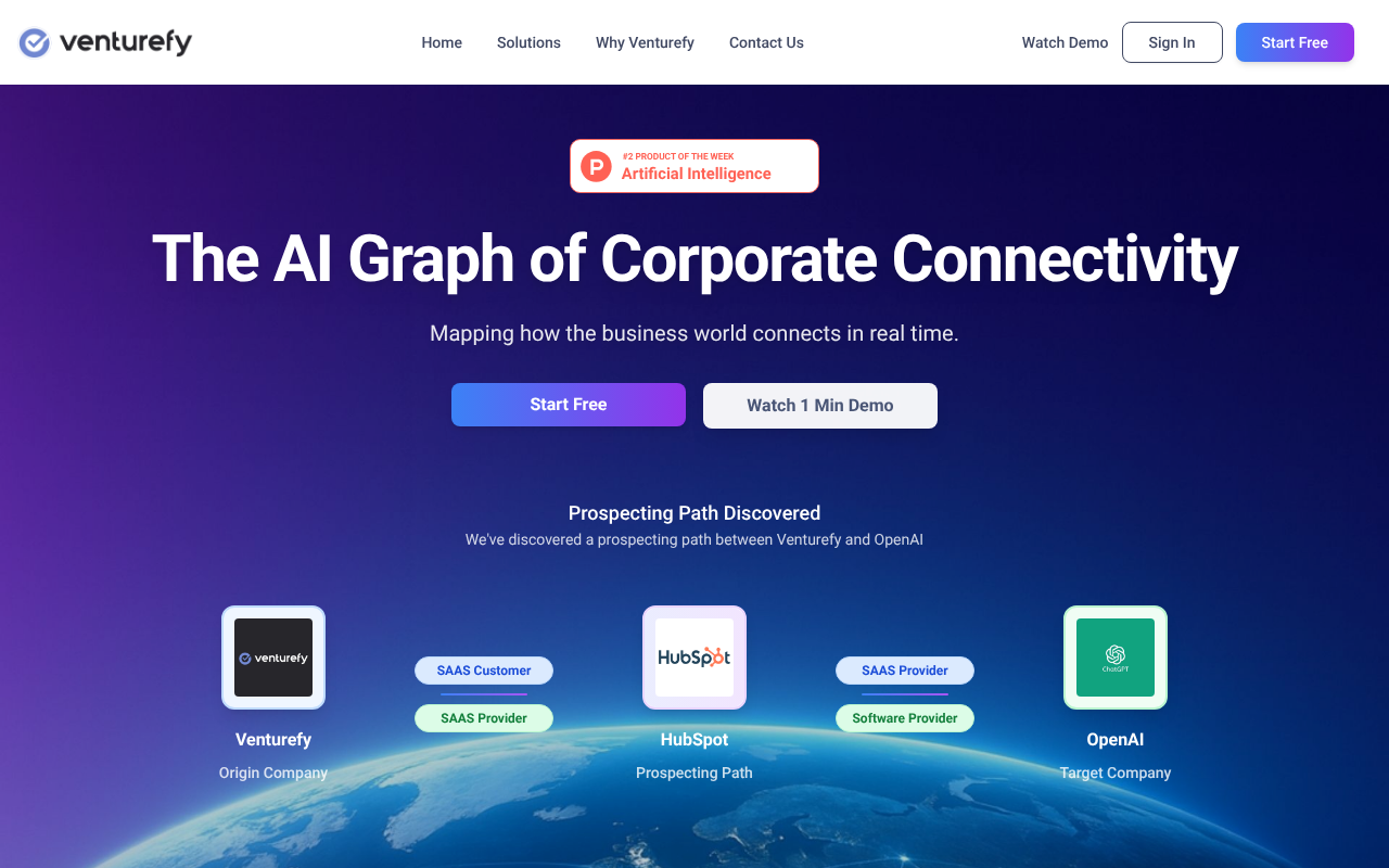 Venturefy screenshot 1