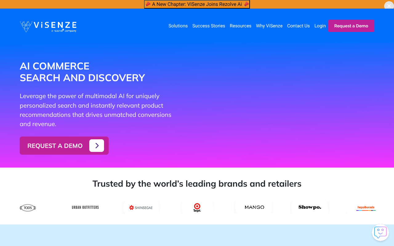 ViSenze screenshot 1