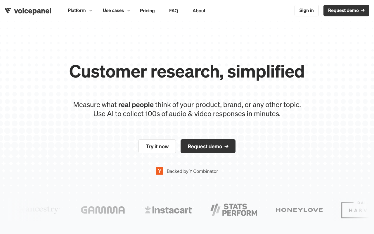 VoicePanel screenshot 1