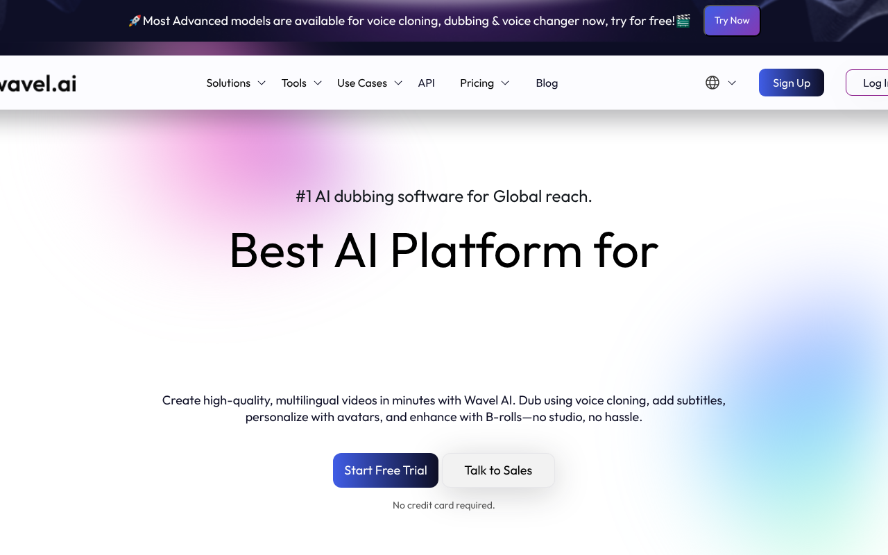 Wavel.ai screenshot 1
