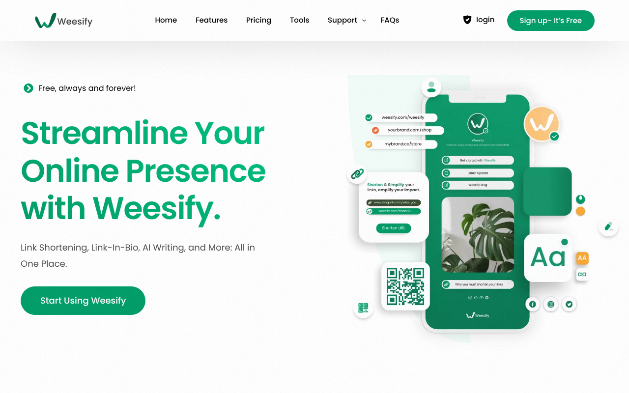 Weesify screenshot 1