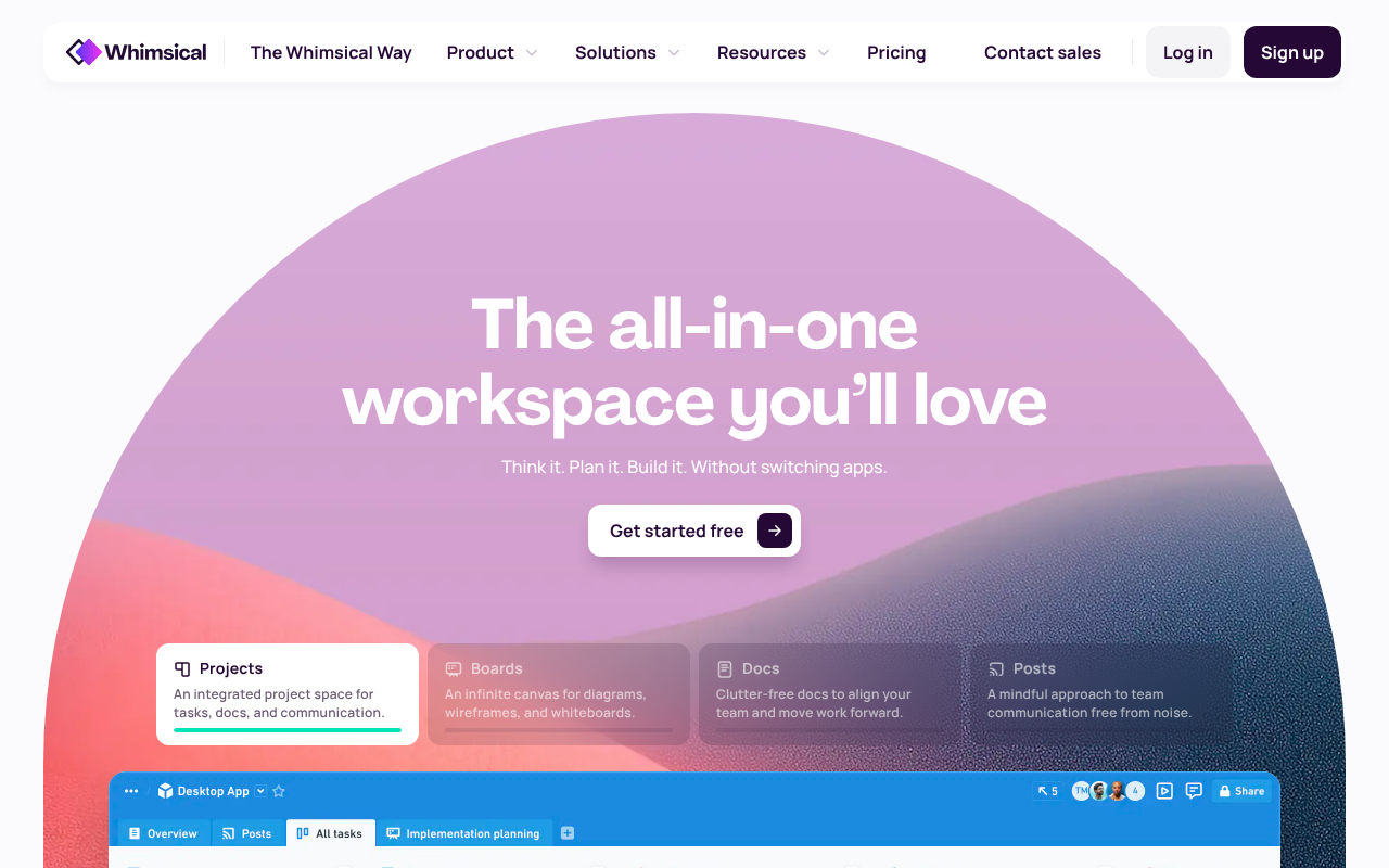 Whimsical screenshot 1