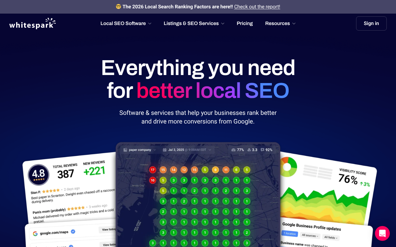 Whitespark screenshot 1