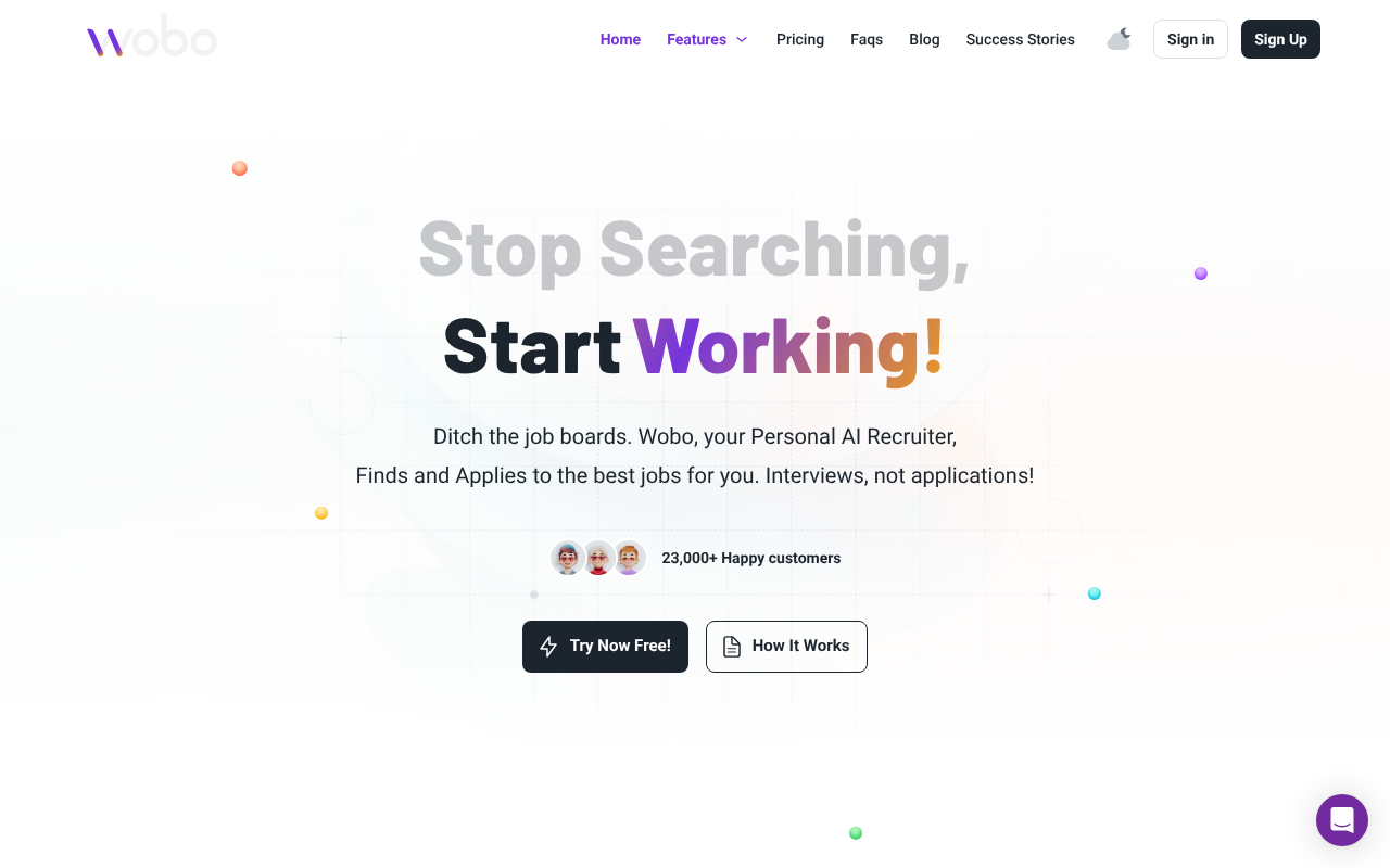 Wobo AI screenshot 1