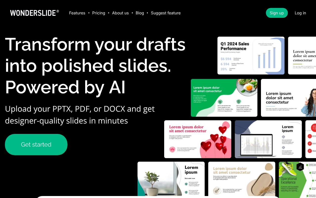 Wonderslide screenshot 1