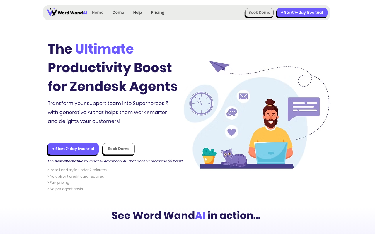 WordWand.ai screenshot 1