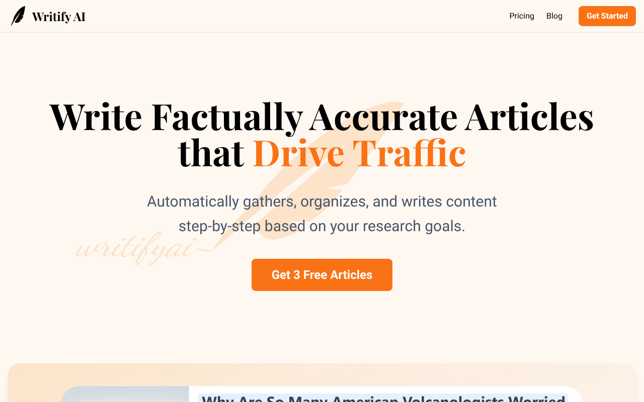 Writify AI screenshot 1