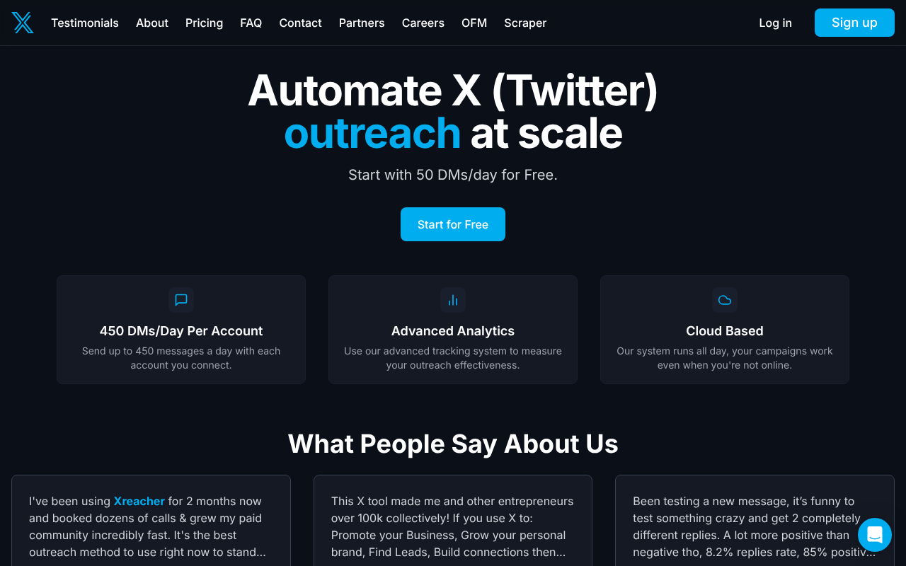 XReacher screenshot 1