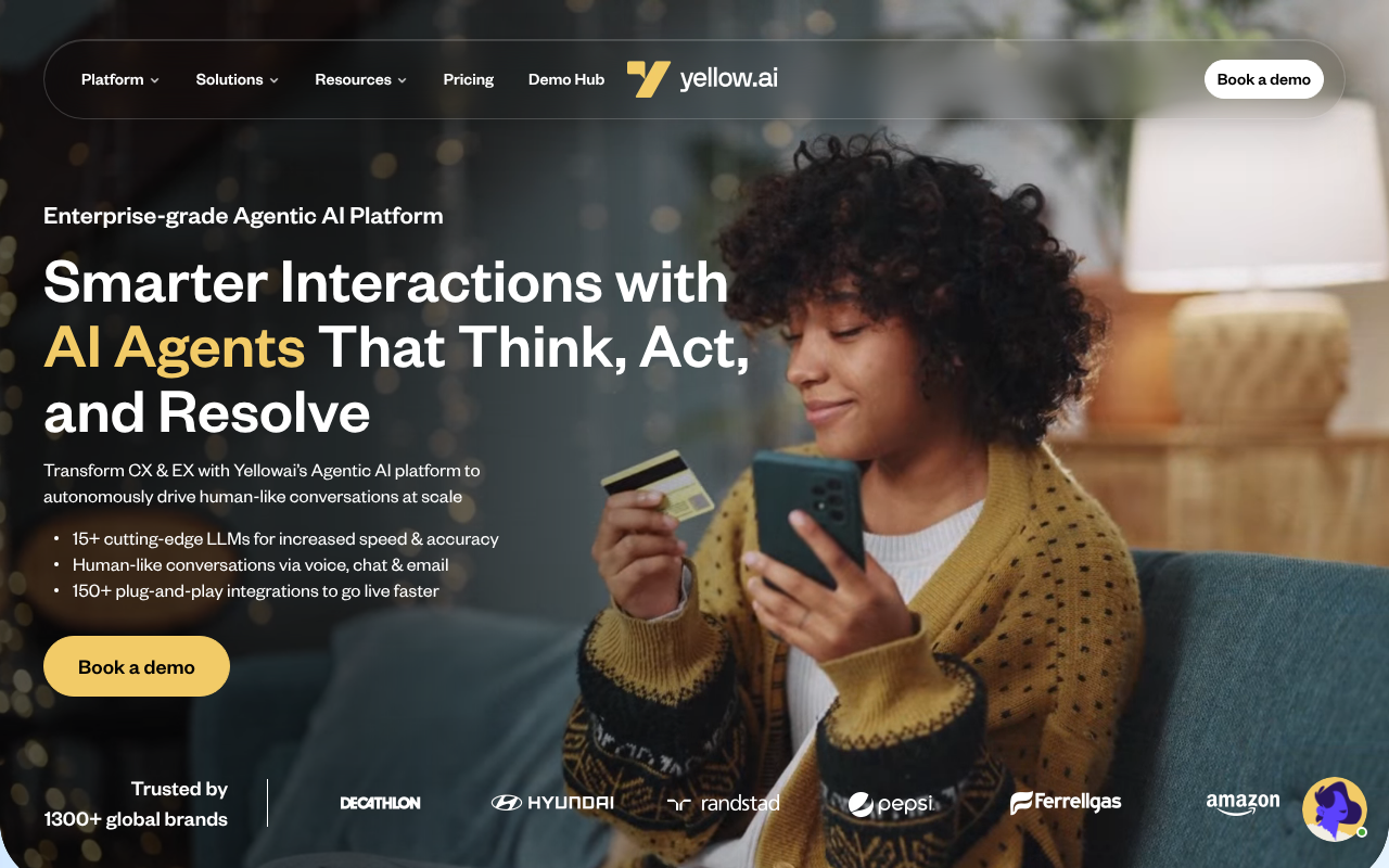 Yellow.ai screenshot 1