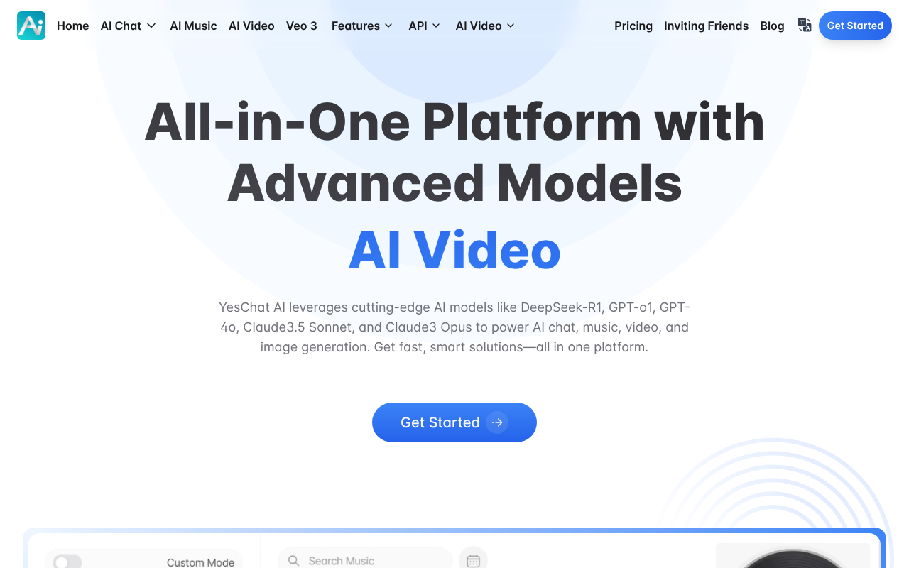 YesChat.ai screenshot 1